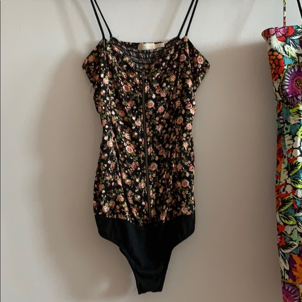Pins and Needles Floral Bodysuit